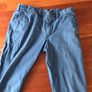 Express Finn Blue Chinos 30 x 32